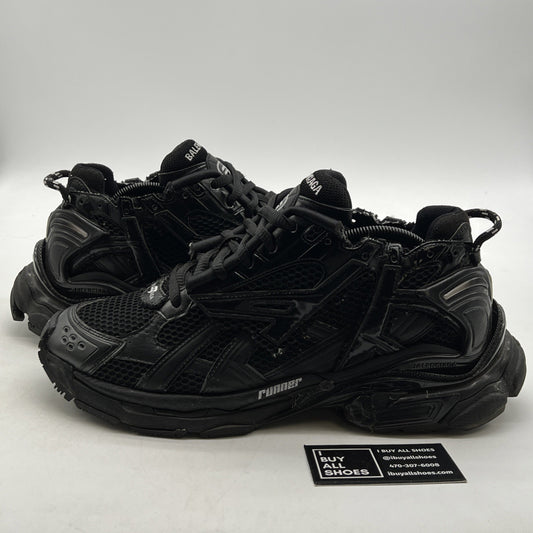 Size 11 - Balenciaga Runner Sneaker, black