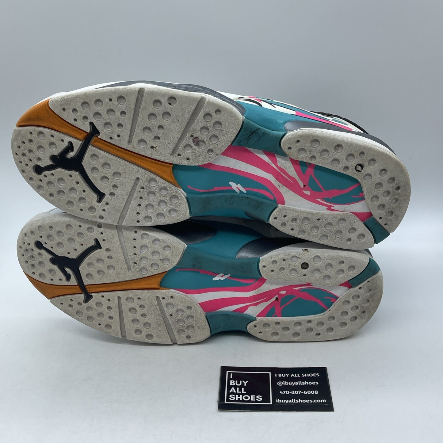 Size 13 - Air Jordan 8 Retro South Beach (305381-113)