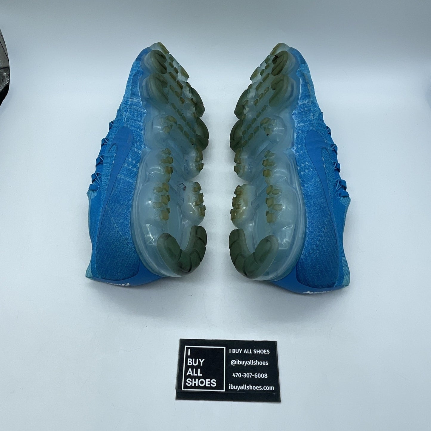 Size 12 - Nike Air VaporMax Flyknit Blue Orbit (849558-402)