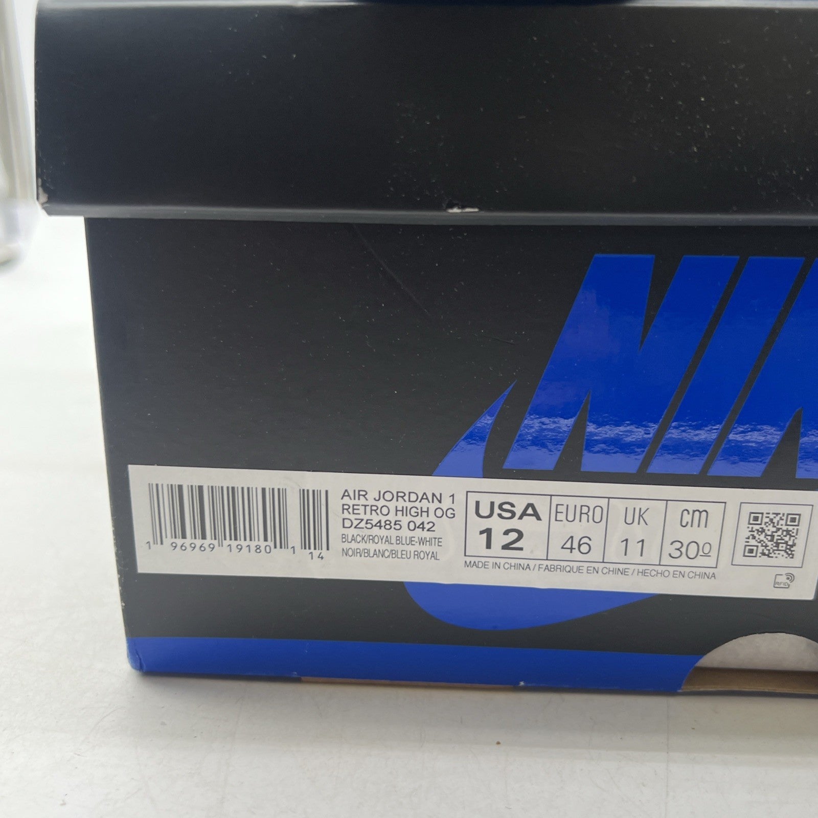 Size 12 - Air Jordan 1 Retro OG High Royal Reimagined (DZ5485-042)