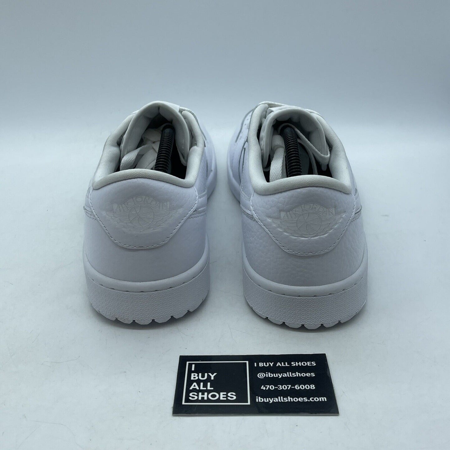 Size 11.5 - Jordan 1 Low Golf Triple White Leather (DD9315-101)