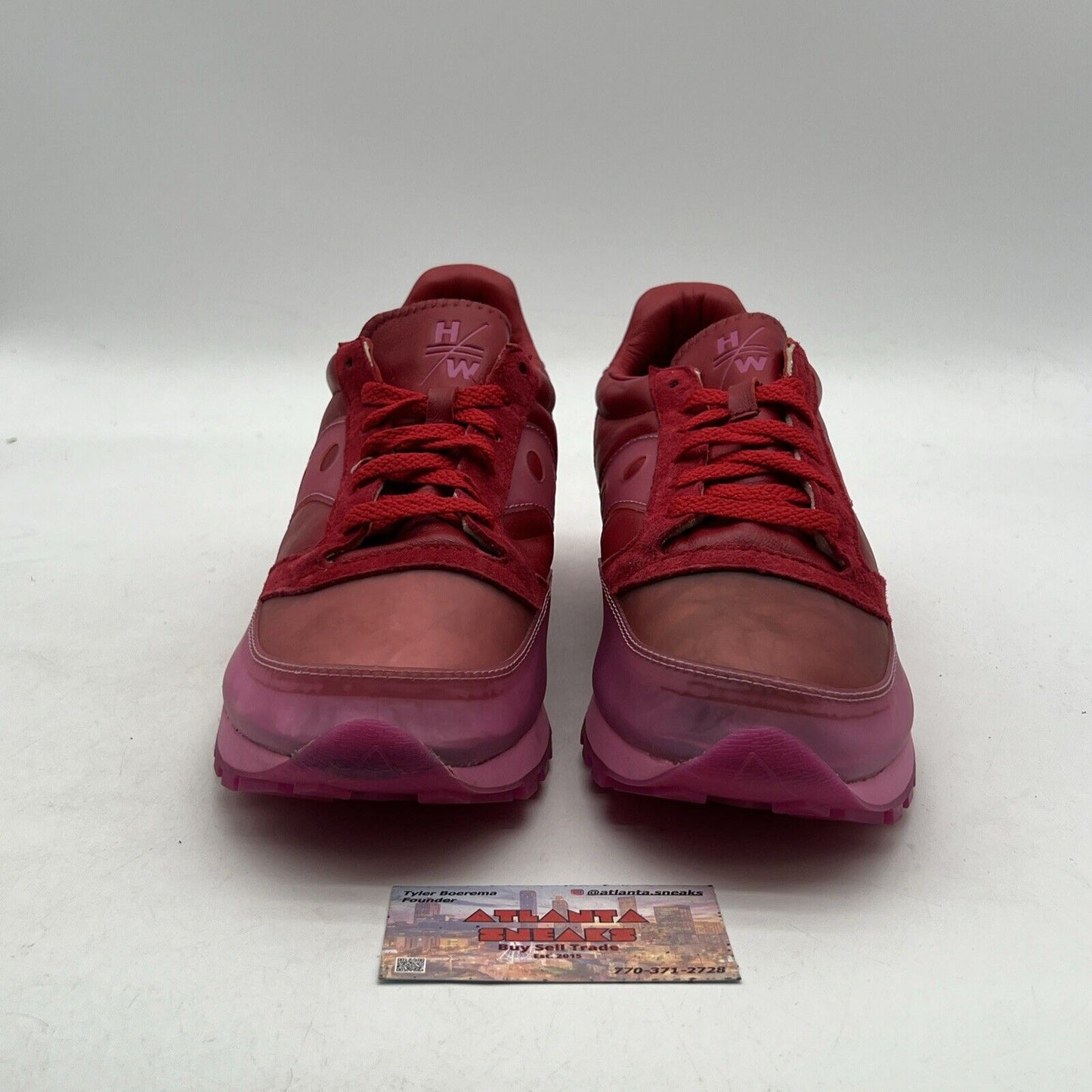 Size 12-Saucony Jazz 81 X Hommewrk Sneakers Sorrel Red Trinidad James (S70605-1)