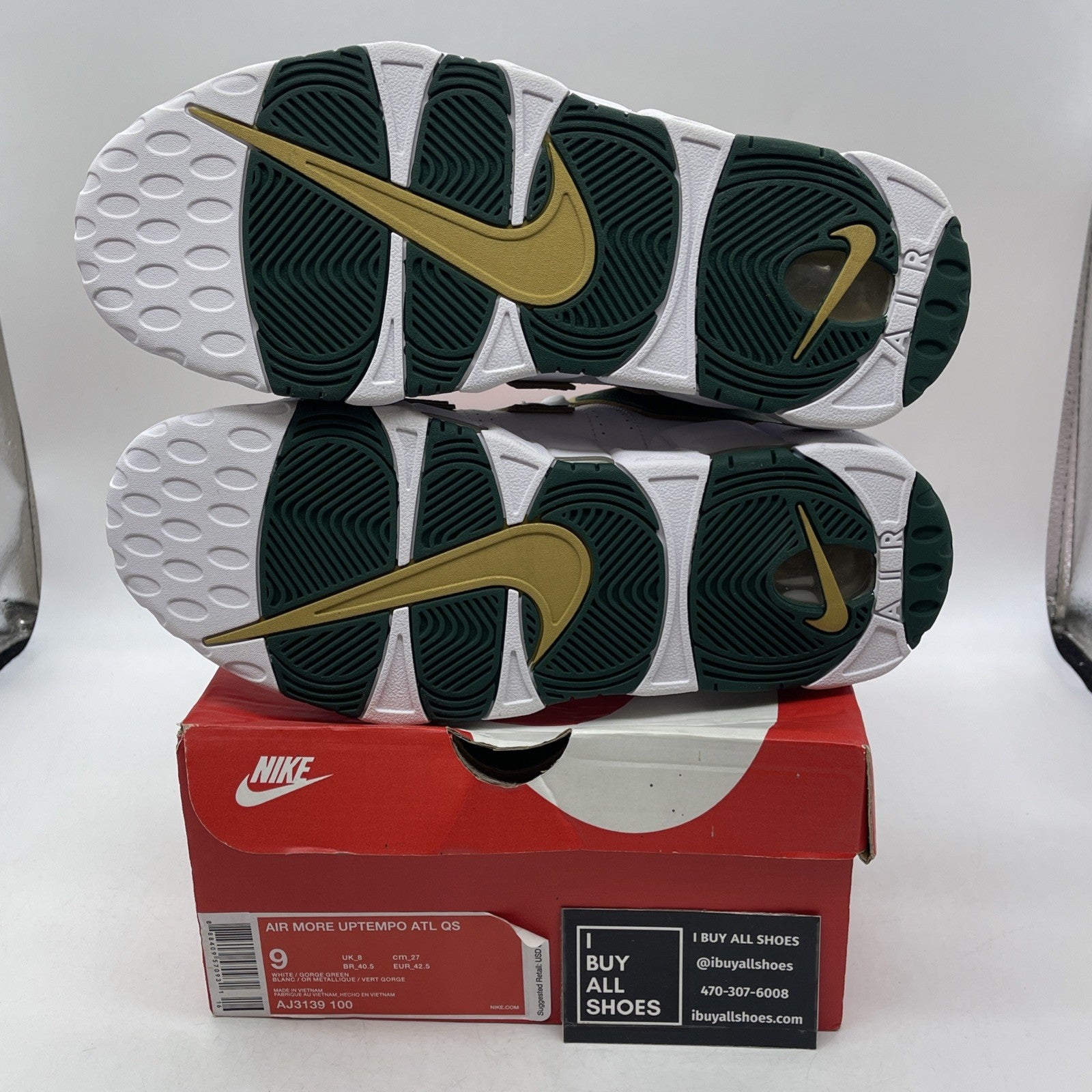 Size 9 - Nike Air More Uptempo QS Atlanta (AJ3139-100)