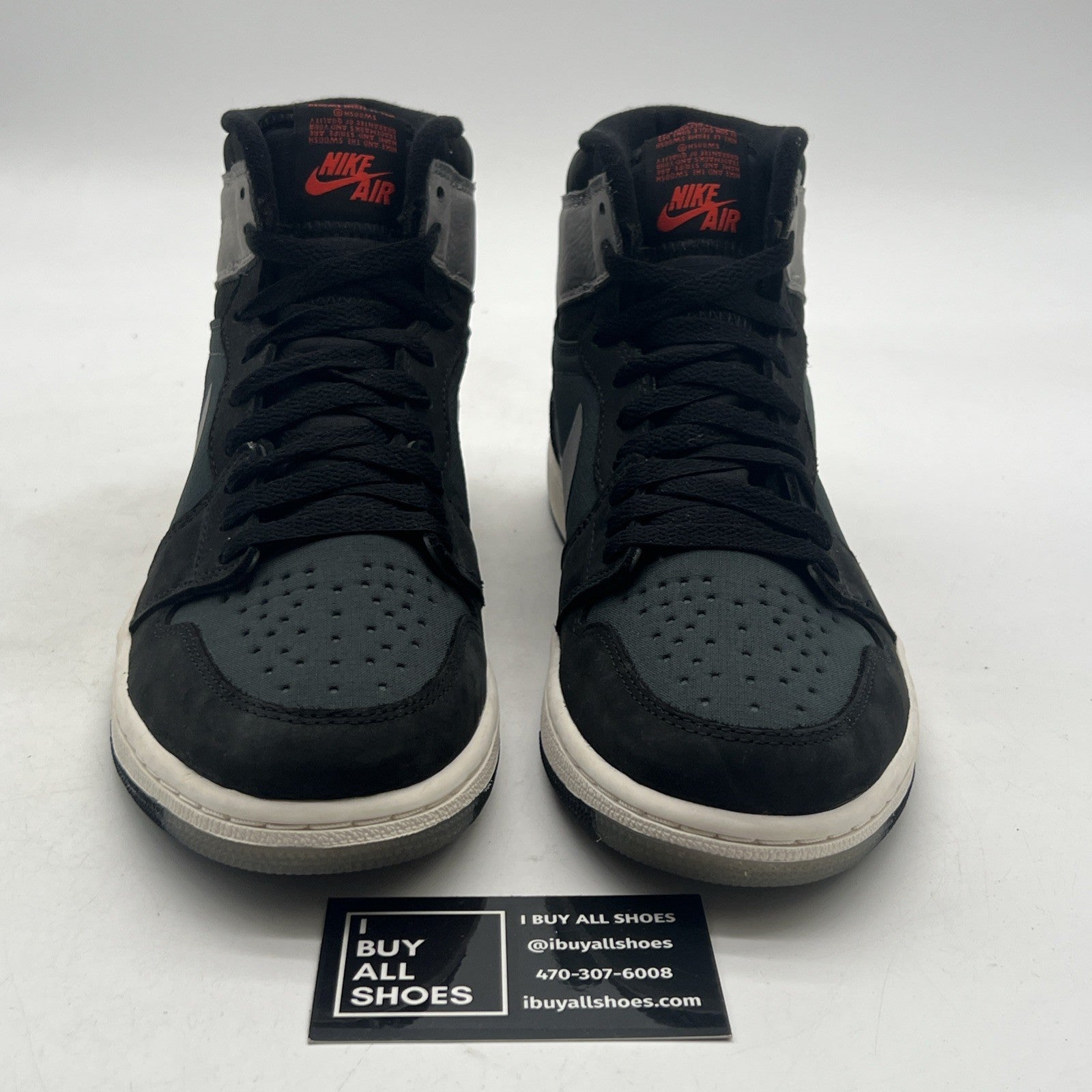 Size 8.5 - Air Jordan 1 Element GORE-TEX High Black Particle Grey (DB2889-001)