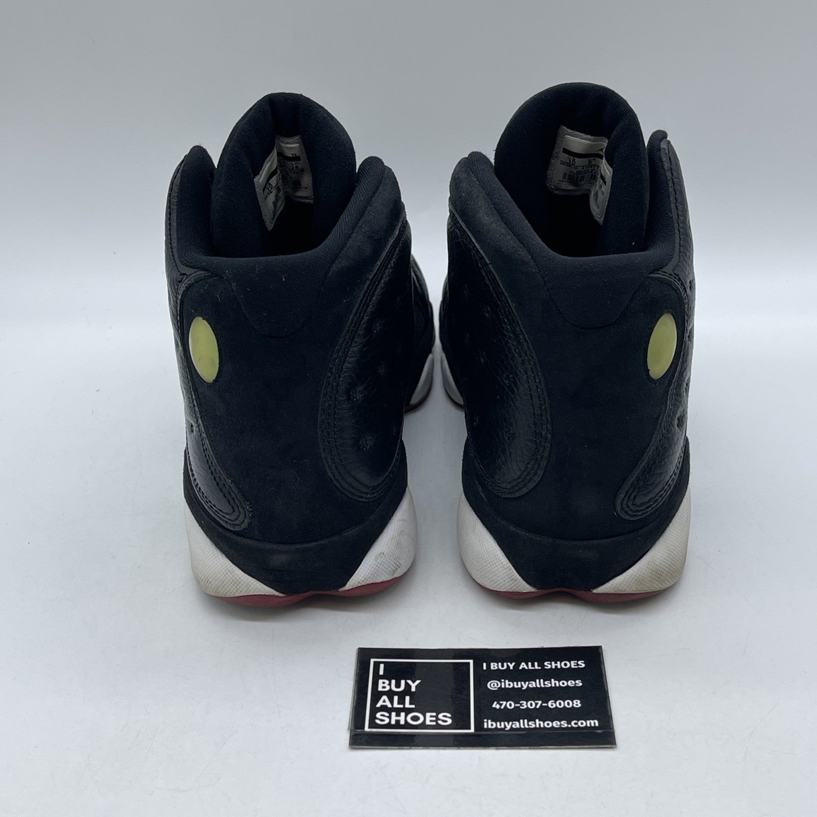 Size 10 - Air Jordan 13 Retro 2011 Playoff Black Suede Leather (414571-001)