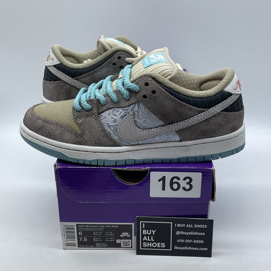 Size 6 - Nike Dunk SB Low Big Money Savings Brown Black Suede (FZ3129-200)