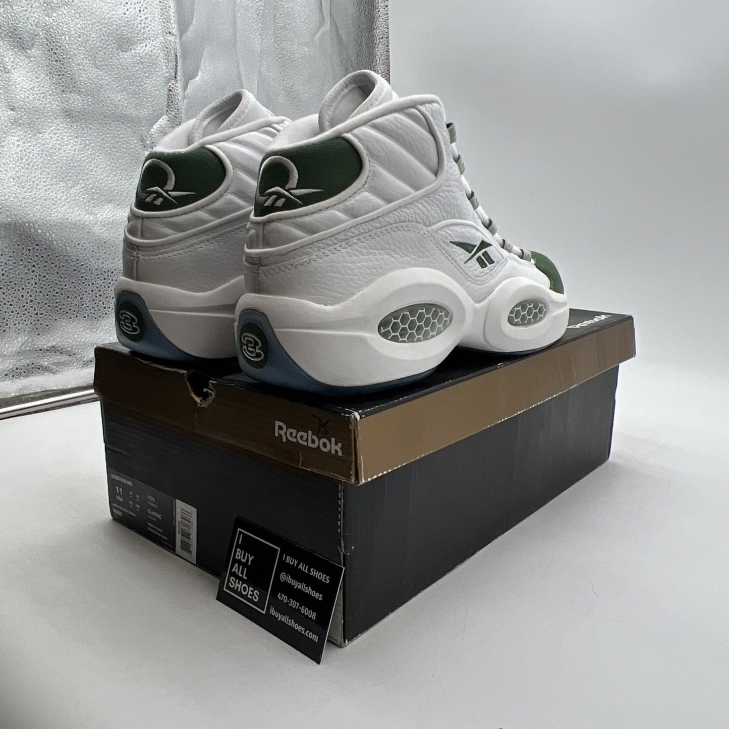 Size 11 - Reebok Question 2015 Mid Michigan State (55990)