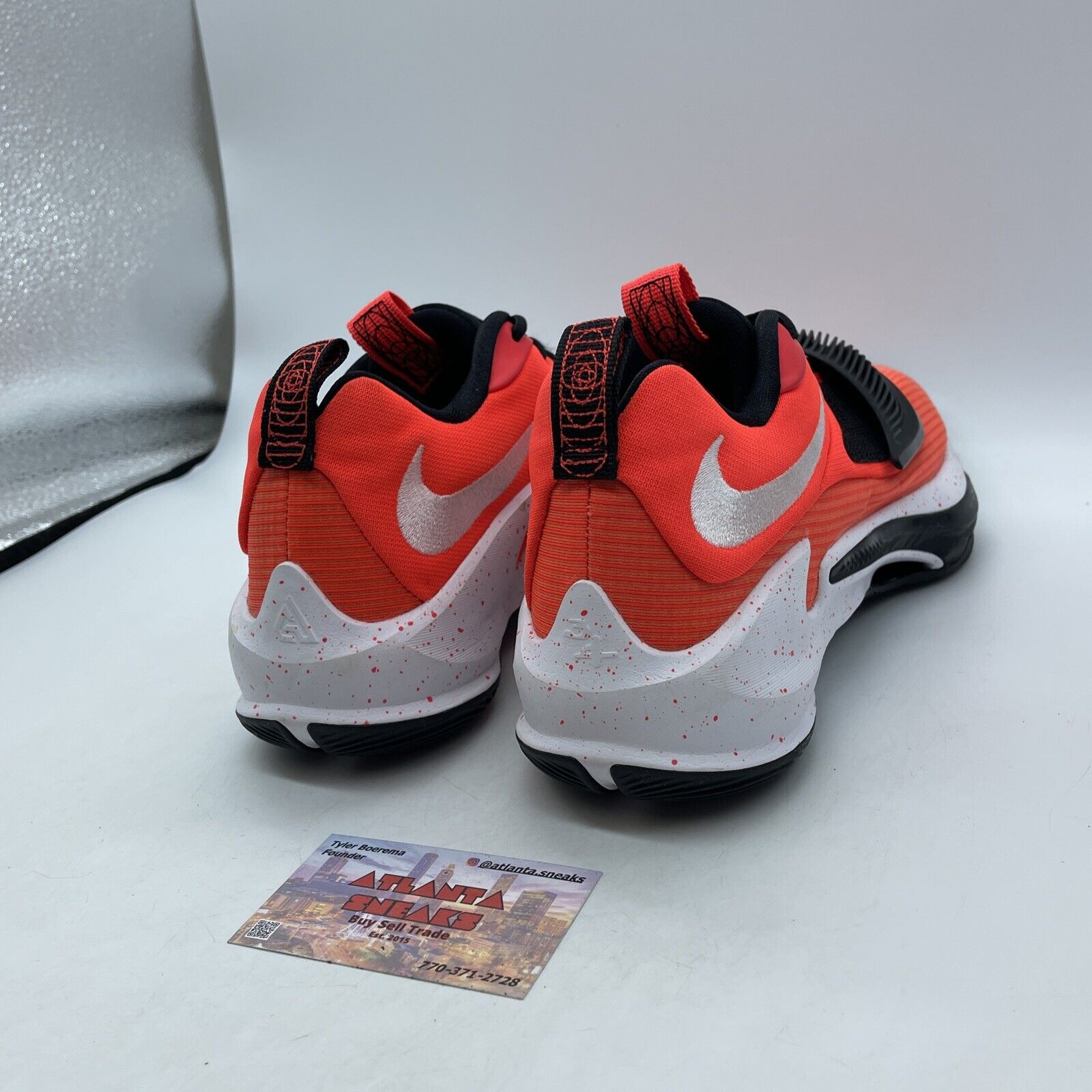 Size 10.5 - Nike Zoom Freak 3 TB Bright Crimson Red Suede Leather (DA7845-600)