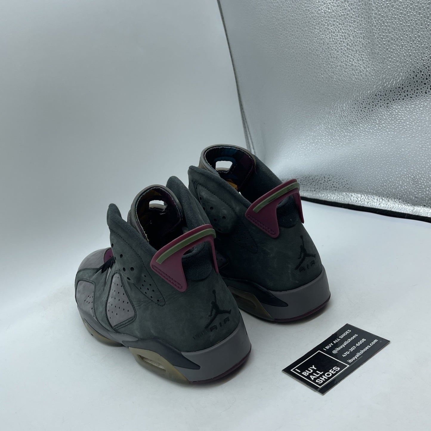 Size 11.5 - Air Jordan 6 Bordeaux Grey Suede (CT8529-063)