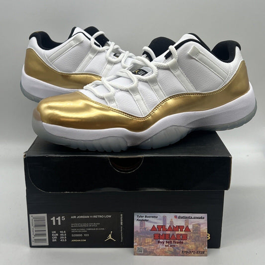 Size 11.5 - Jordan 11 Retro Low Closing Ceremony 2016 Brand New Og All White