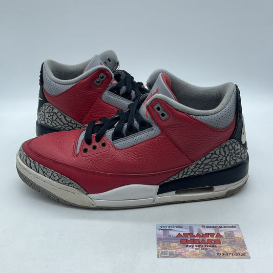 Size 9 - Jordan 3 Retro SE Mid Unite Red Black Grey White (CK5692-600)