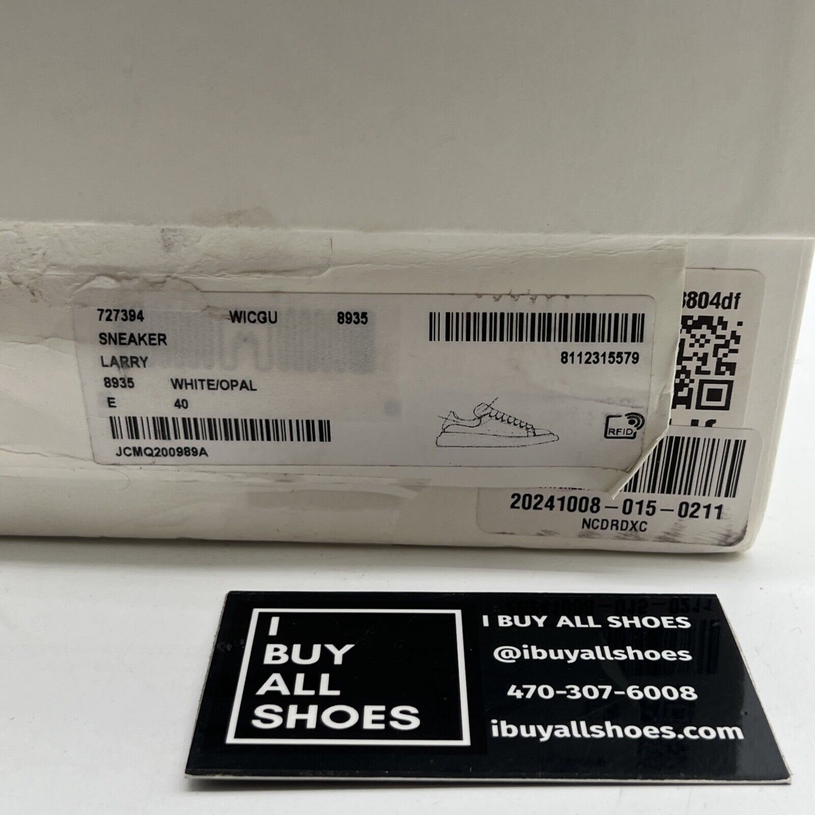 Size 9.5 - Alexander McQueen Men's Oversized Sneakers White/Opal