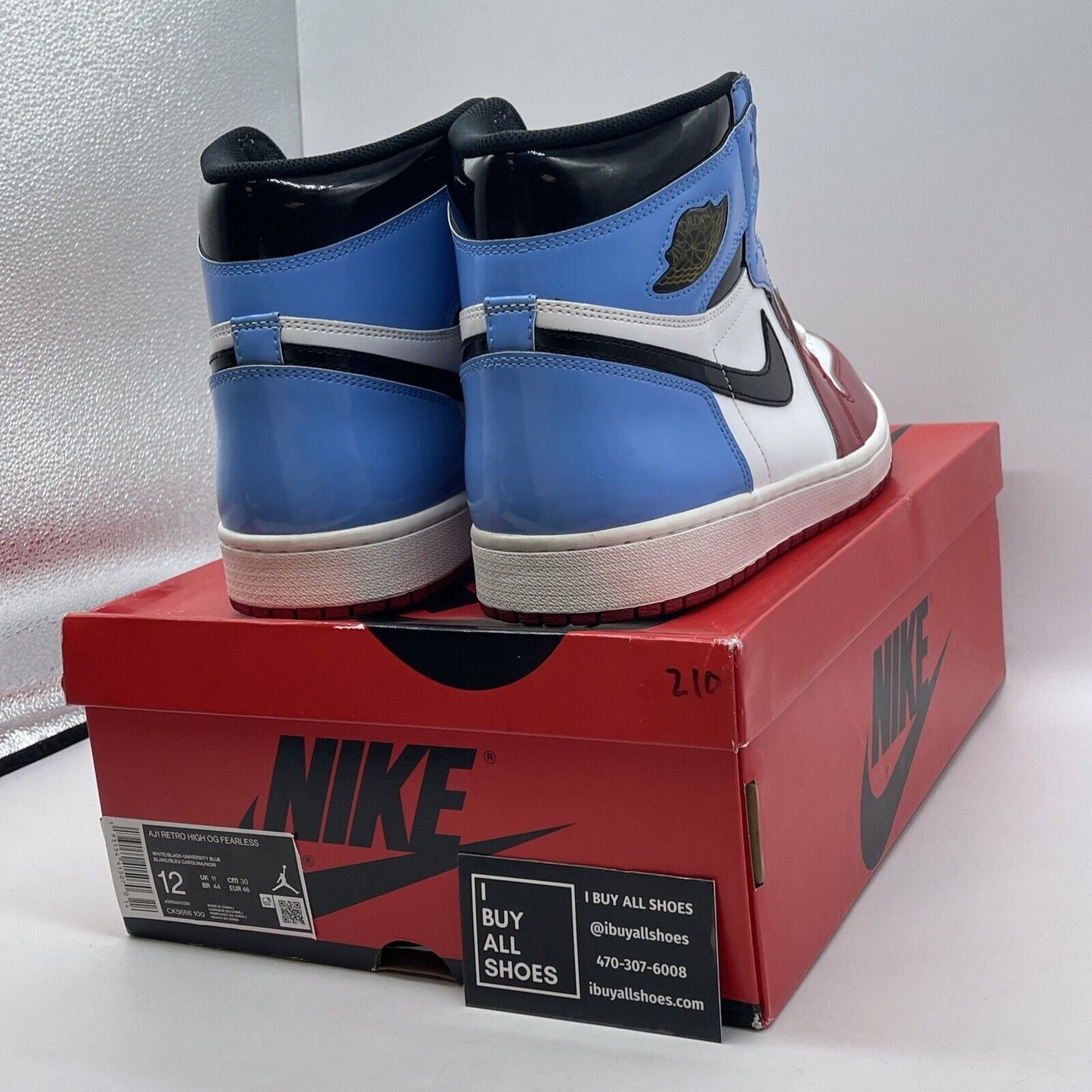 Size 12 - Jordan 1 Retro OG High Fearless