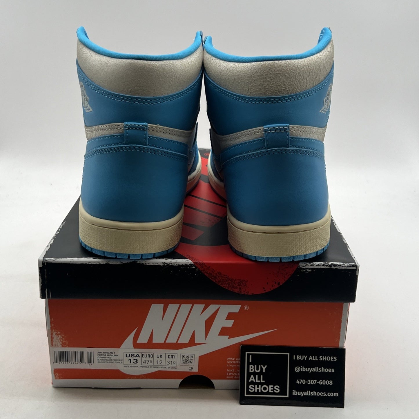 Size 13 - Air Jordan 1 Retro OG High UNC Reimagined (DZ5485-402)