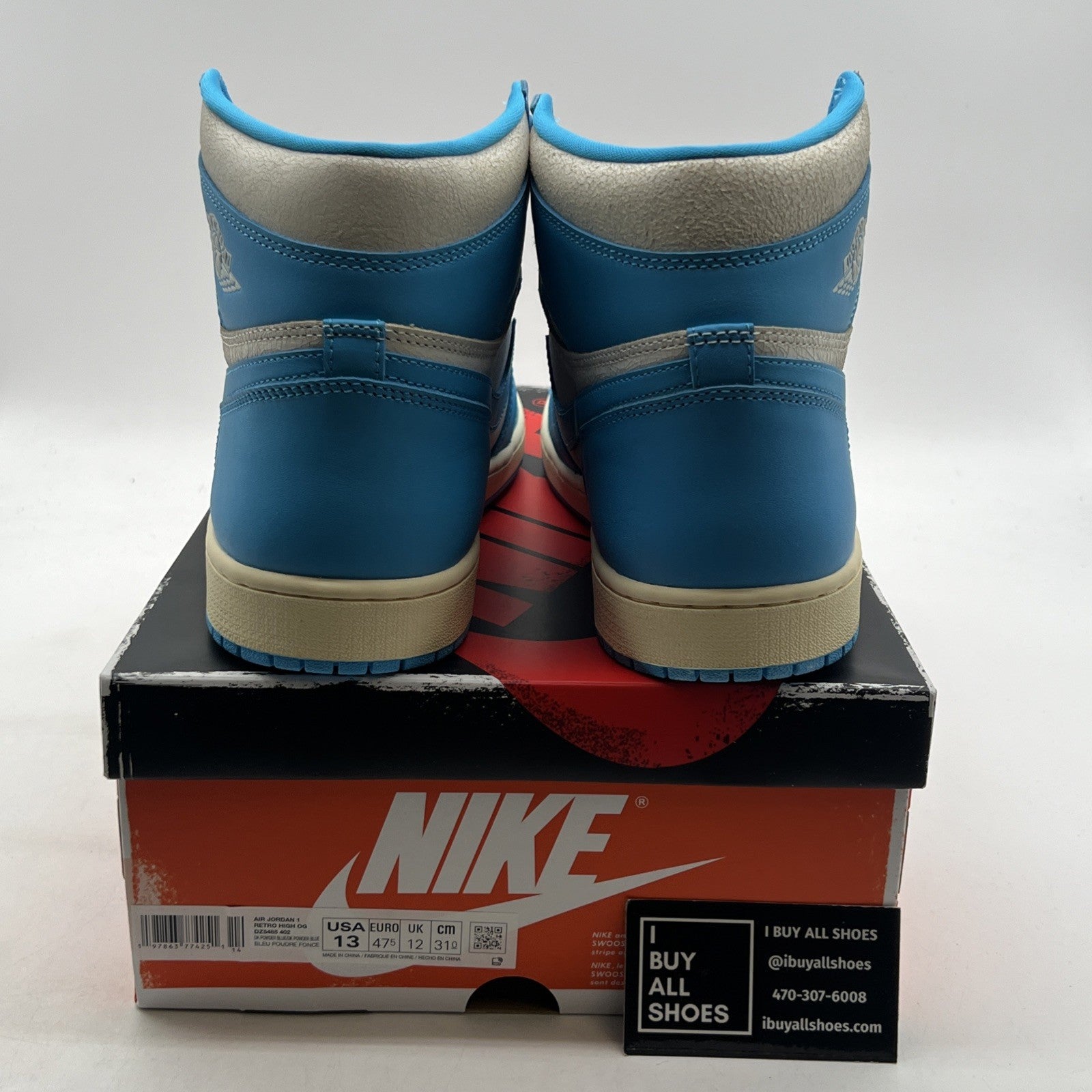 Size 13 - Air Jordan 1 Retro OG High UNC Reimagined (DZ5485-402)