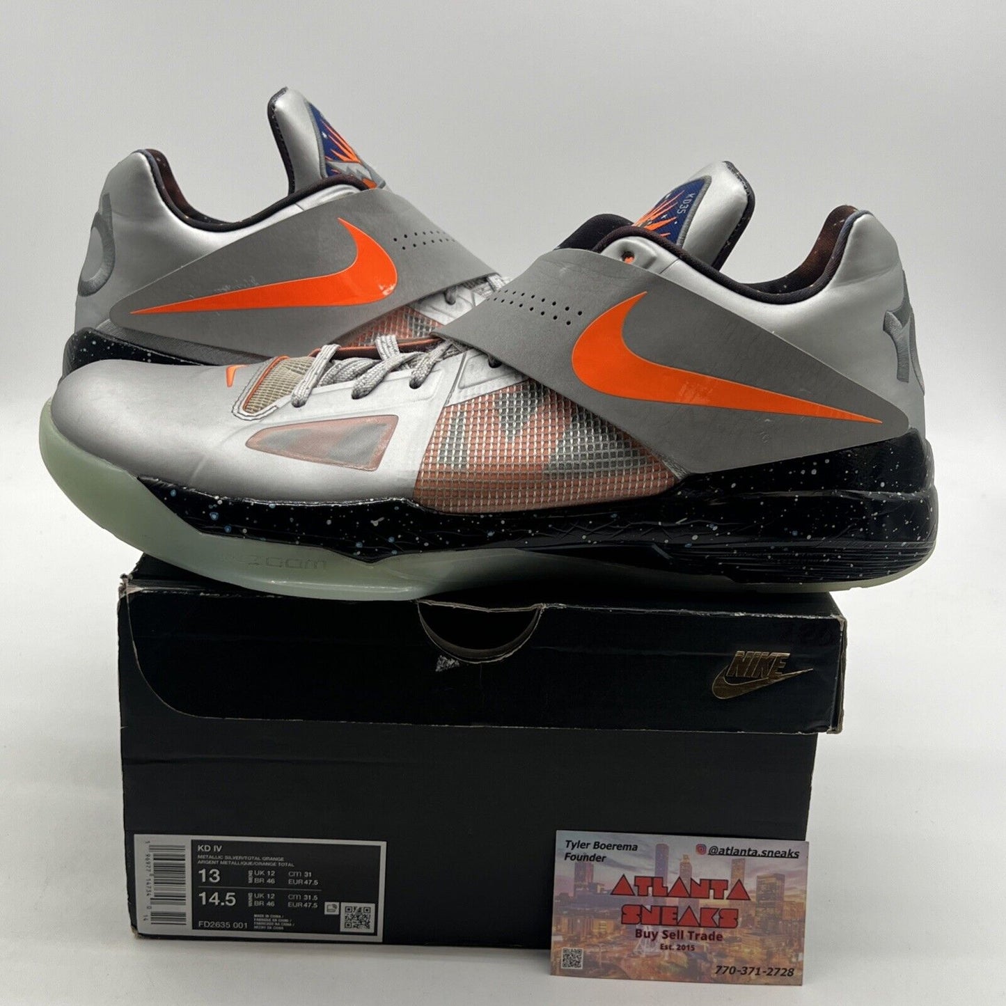 Size 13 - Nike Zoom KD 4 2024 All Star - Galaxy (FD2635-001)