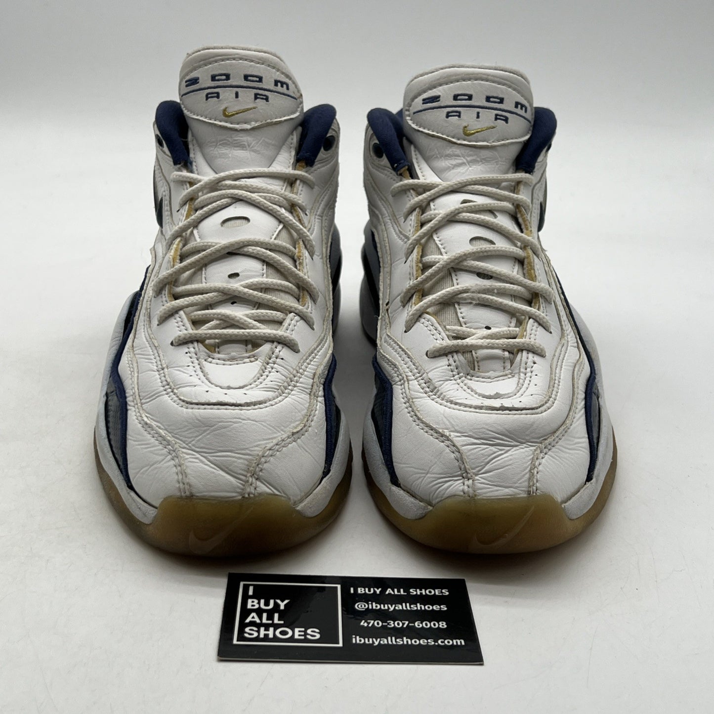 Size 11 - Nike Air Zoom Flight 96 White (130312-141)