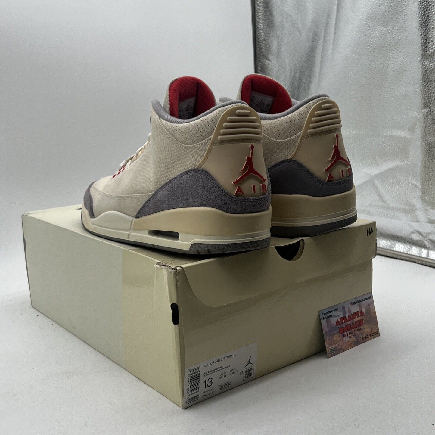 Size 13 - Air Jordan 3 Muslin (DH7139-100)