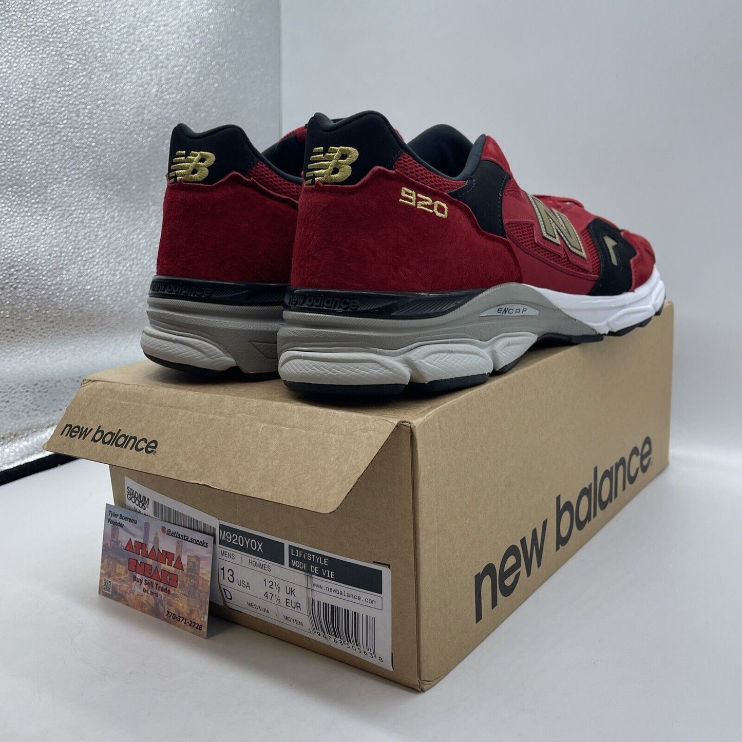 Size 13 - New Balance 920 Chinese New Year - Year Of The Ox