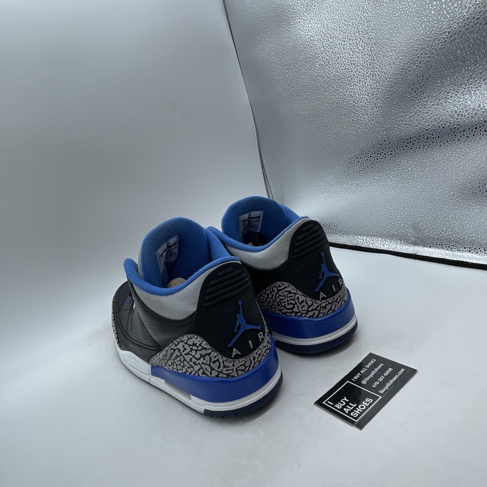 Size 14 - Air Jordan 3 Retro Sport Blue (136064-007)
