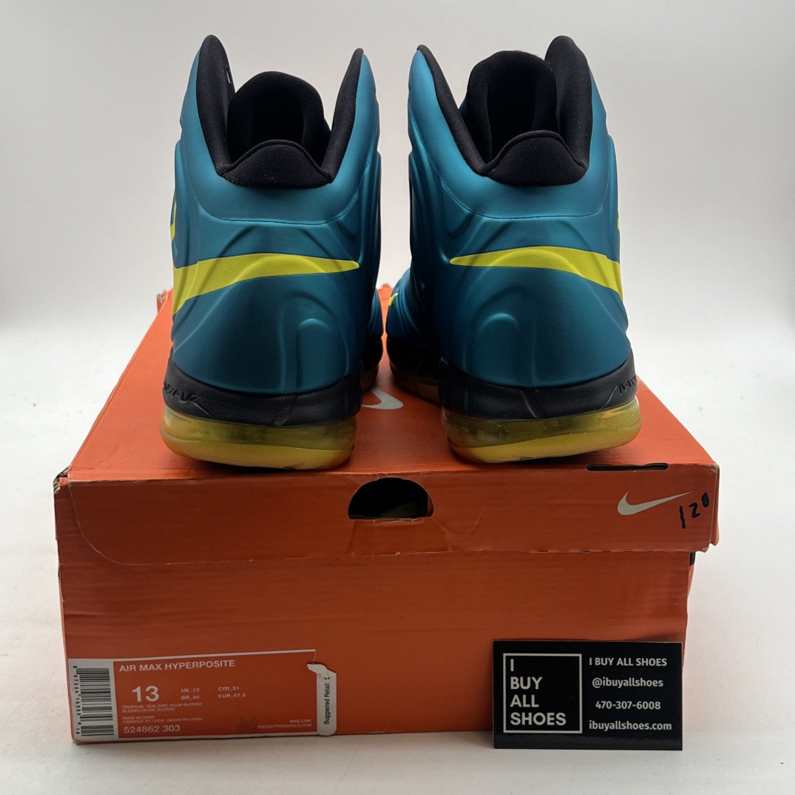 Size 13 - Nike Air Max Hyperposite Blue (524872-303)