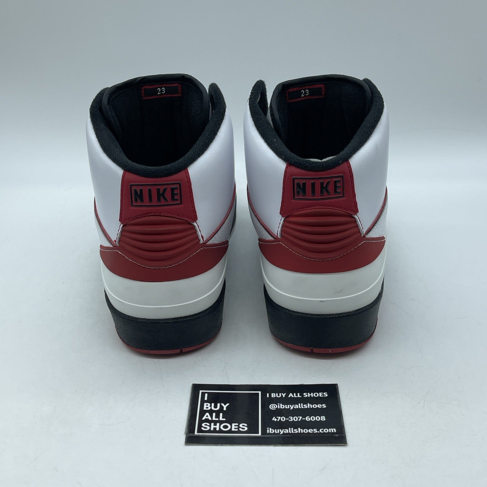Size 9 - Air Jordan 2 Retro QF 2010 Varsity Red White Leather (395709-101)