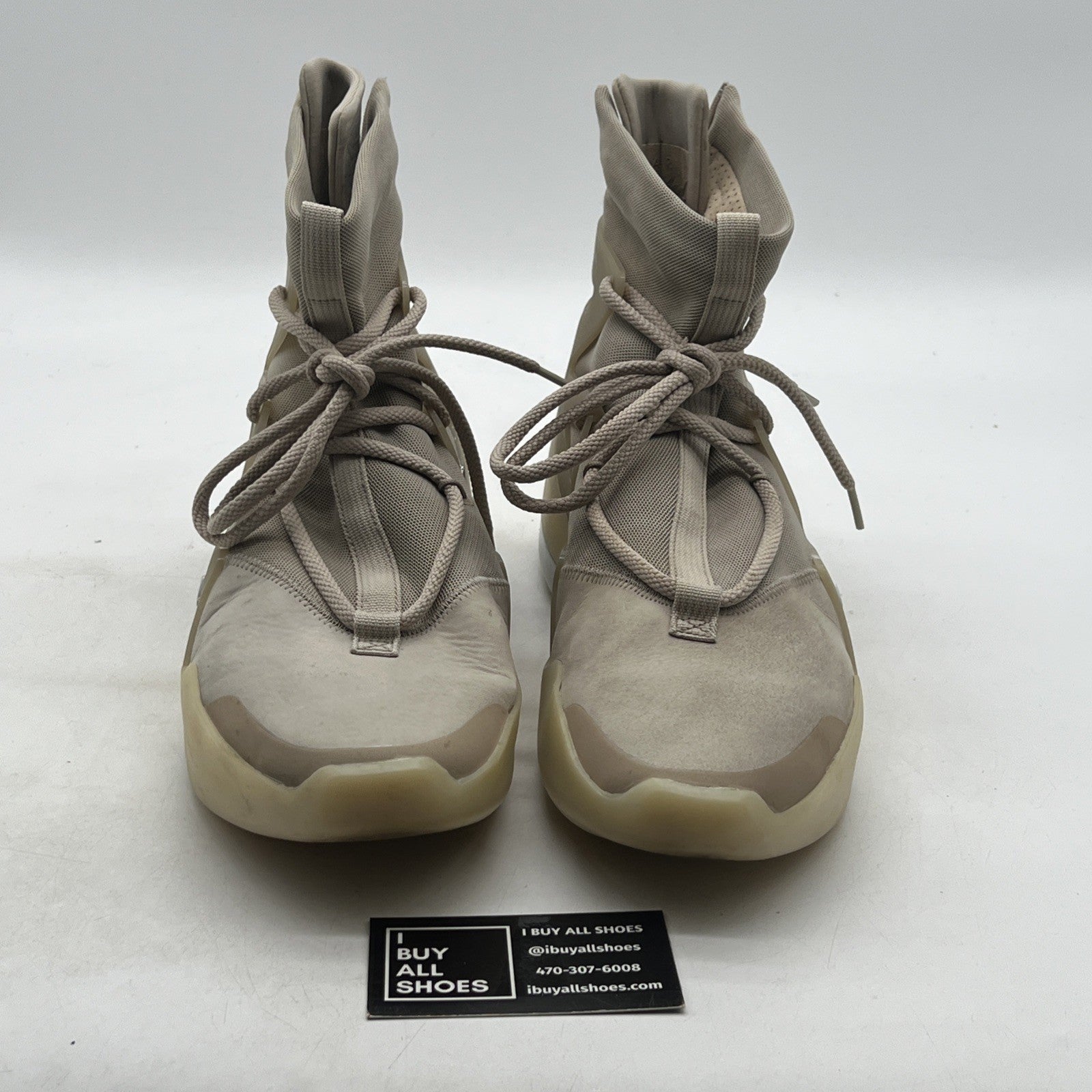 Size 11.5 - Nike Air Fear Of God 1 Oatmeal (AR4237-900)