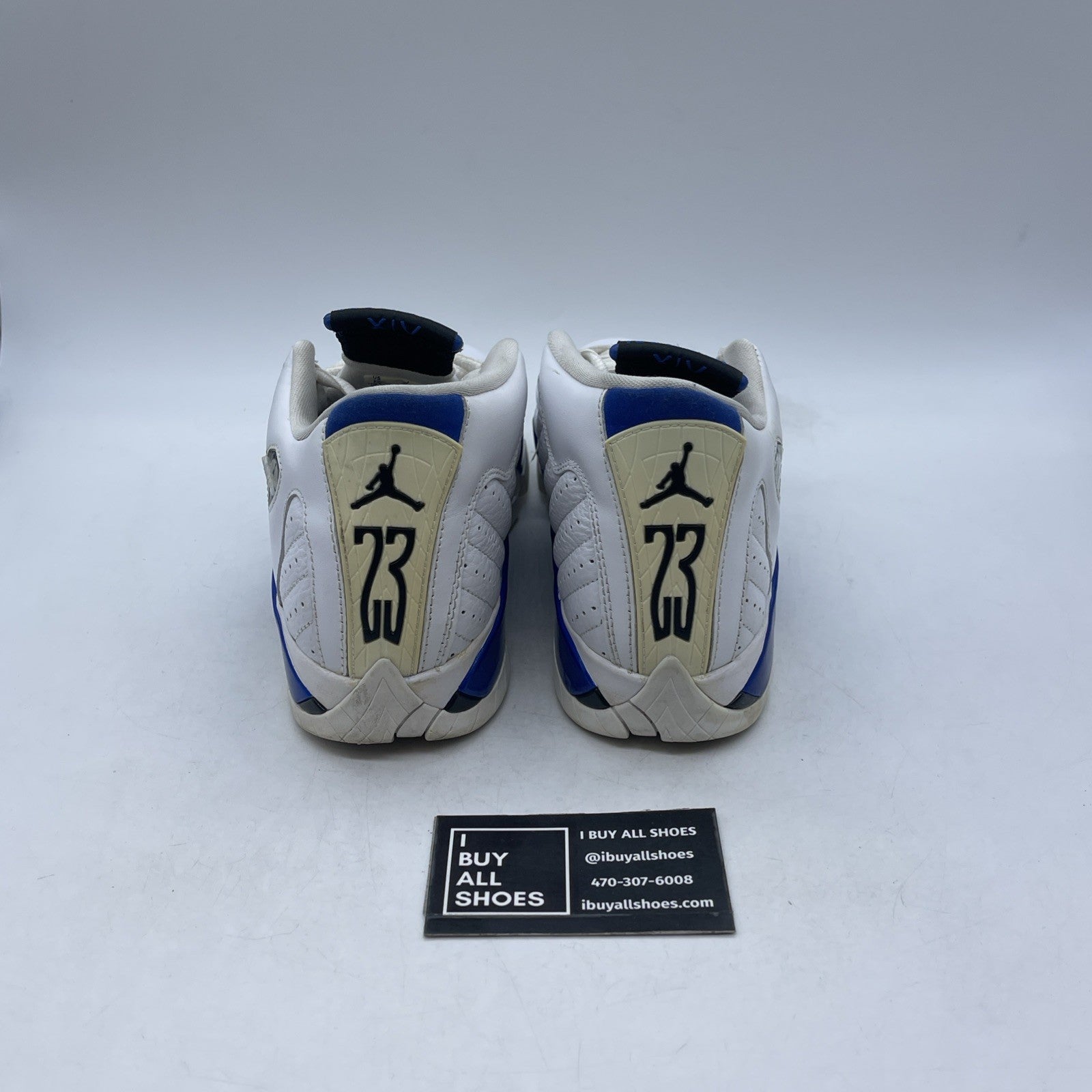 Size 7Y - Air Jordan 14 Retro Hyper Royal (487524-104)
