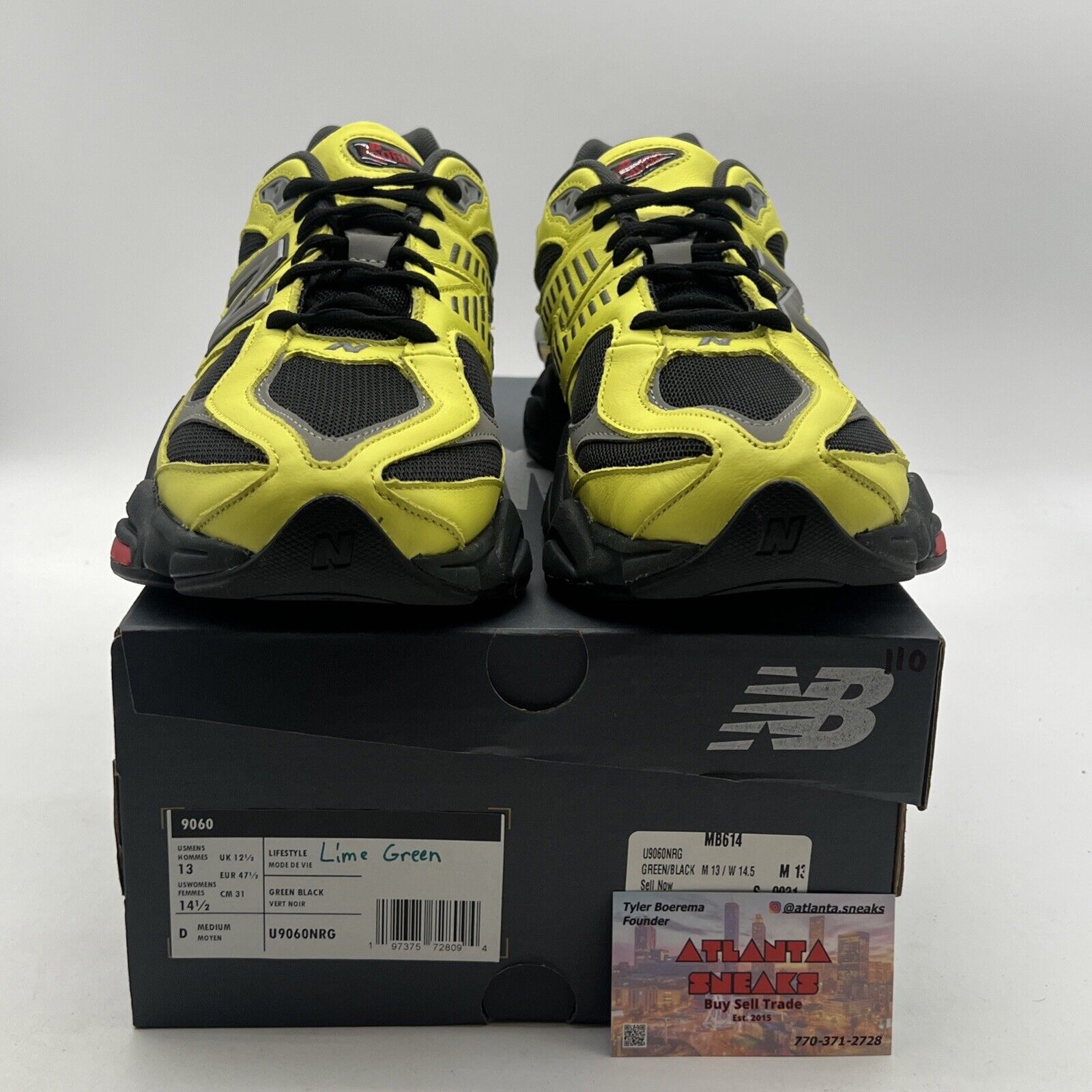 Size 13 - New Balance 9060 Tea Tree (U9060NRG)