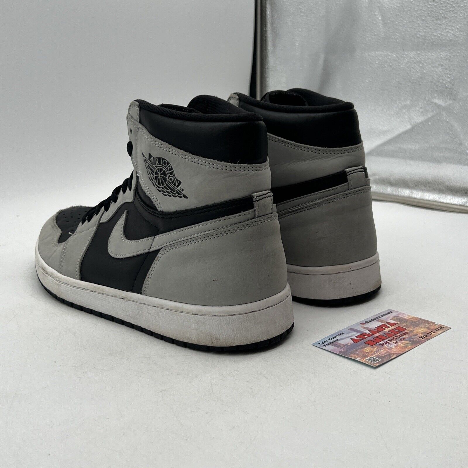 Size 12 - Jordan 1 Retro OG High Shadow 2.0 Leather Suede (575441-035)