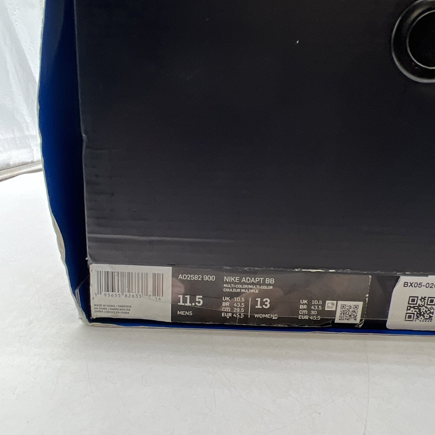 Size 11.5 - Nike Adapt BB Multi-Color (AO2582-900)