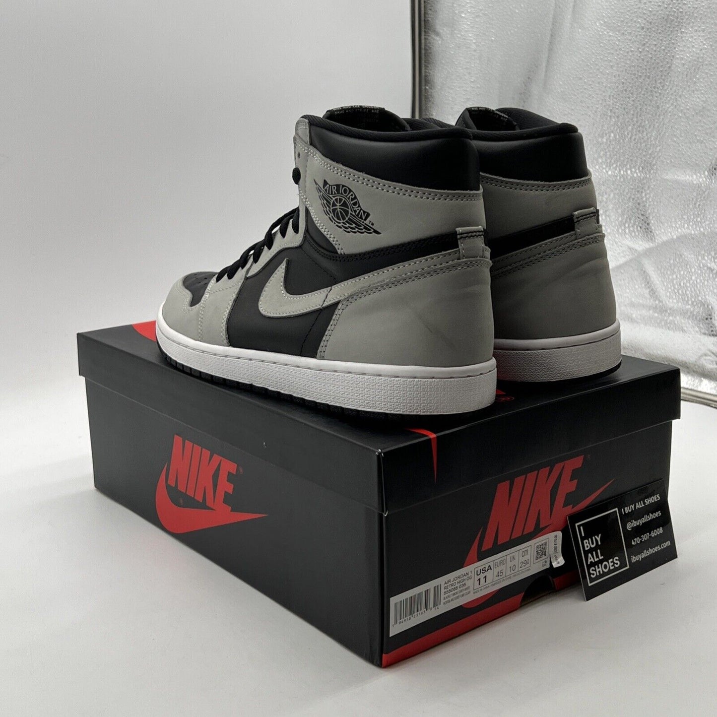 Size 11 - Air Jordan 1 Retro OG High Shadow 2.0 (555088-035)