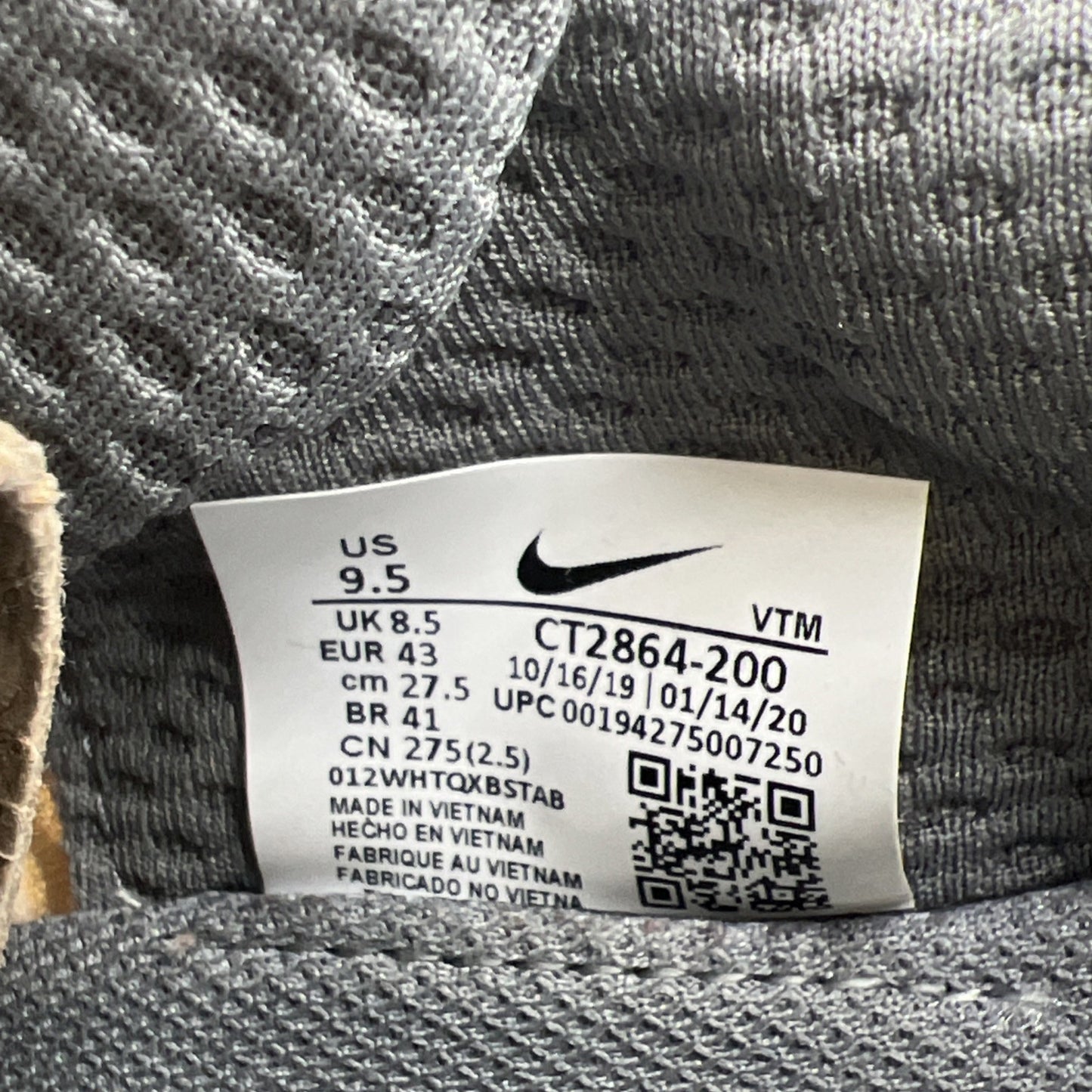 Size 9.5 - Travis Scott x Nike Air Max 270 React ENG Cactus Trails (CT2864-200)