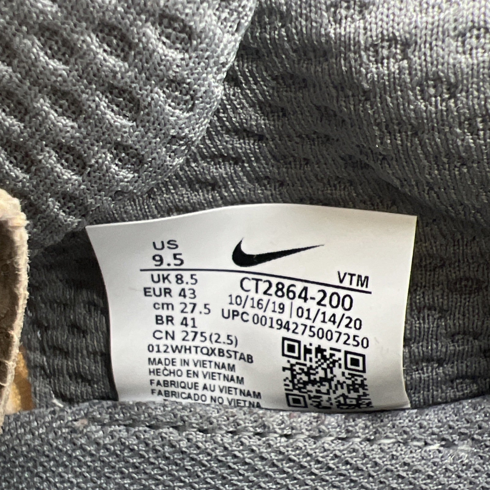 Size 9.5 - Travis Scott x Nike Air Max 270 React ENG Cactus Trails (CT2864-200)