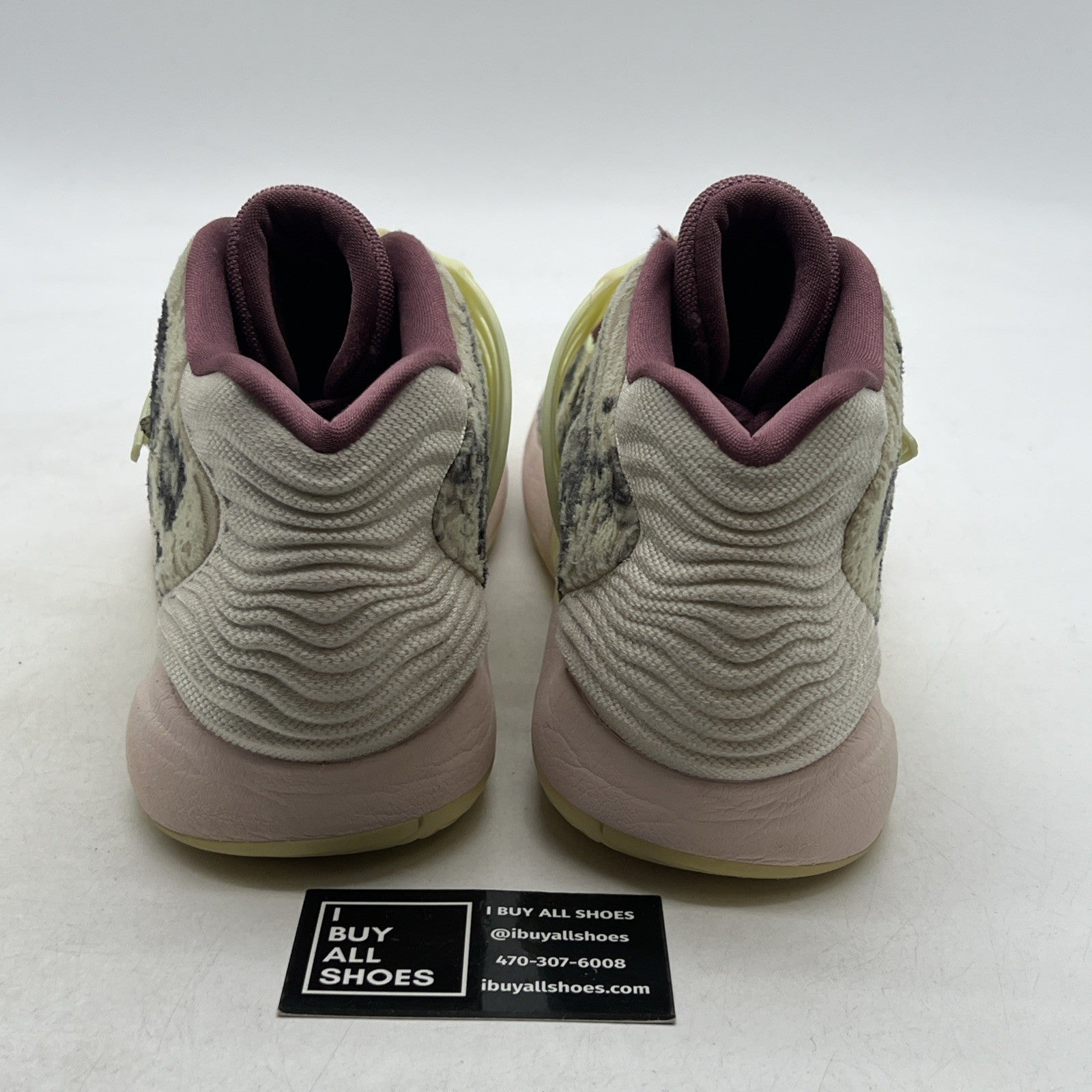 Size 14 - NIKE KD14 KD 14 KEVIN DURANT SURREALISM LIME ICE-MULBERRY (CW3935-300)
