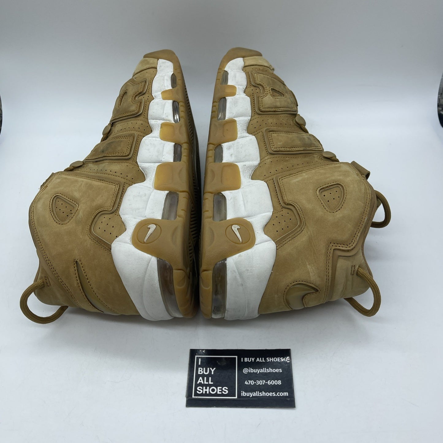 Size 14 - Nike Air More Uptempo Premium Wheat (AA4060-200)