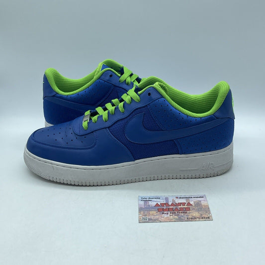 Size 12 - Nike Air Force 1 Premium Sp Low Huarache Blue White (354716-441)