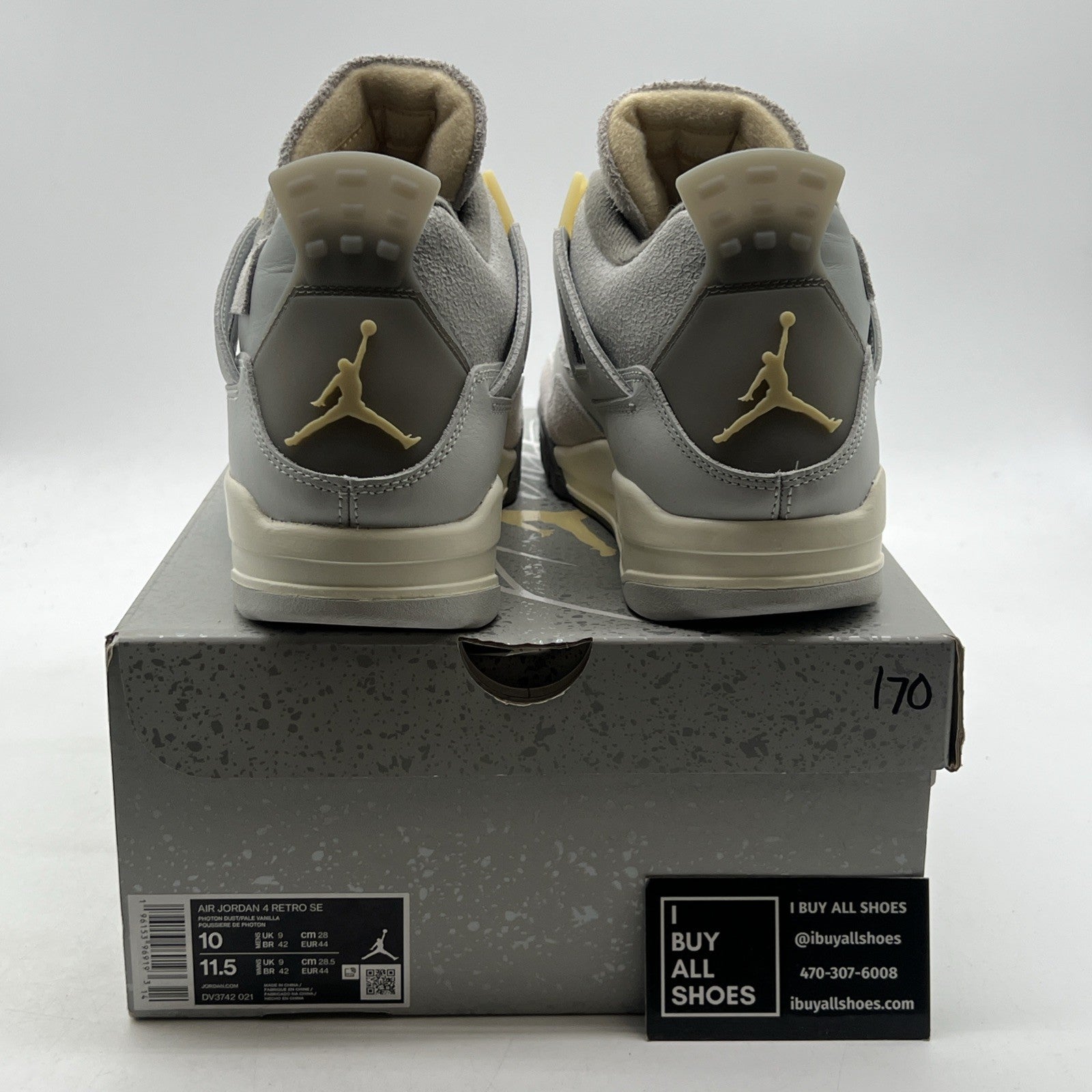 Size 10 - Air Jordan 4 Retro SE Low Craft (DV3742-021)