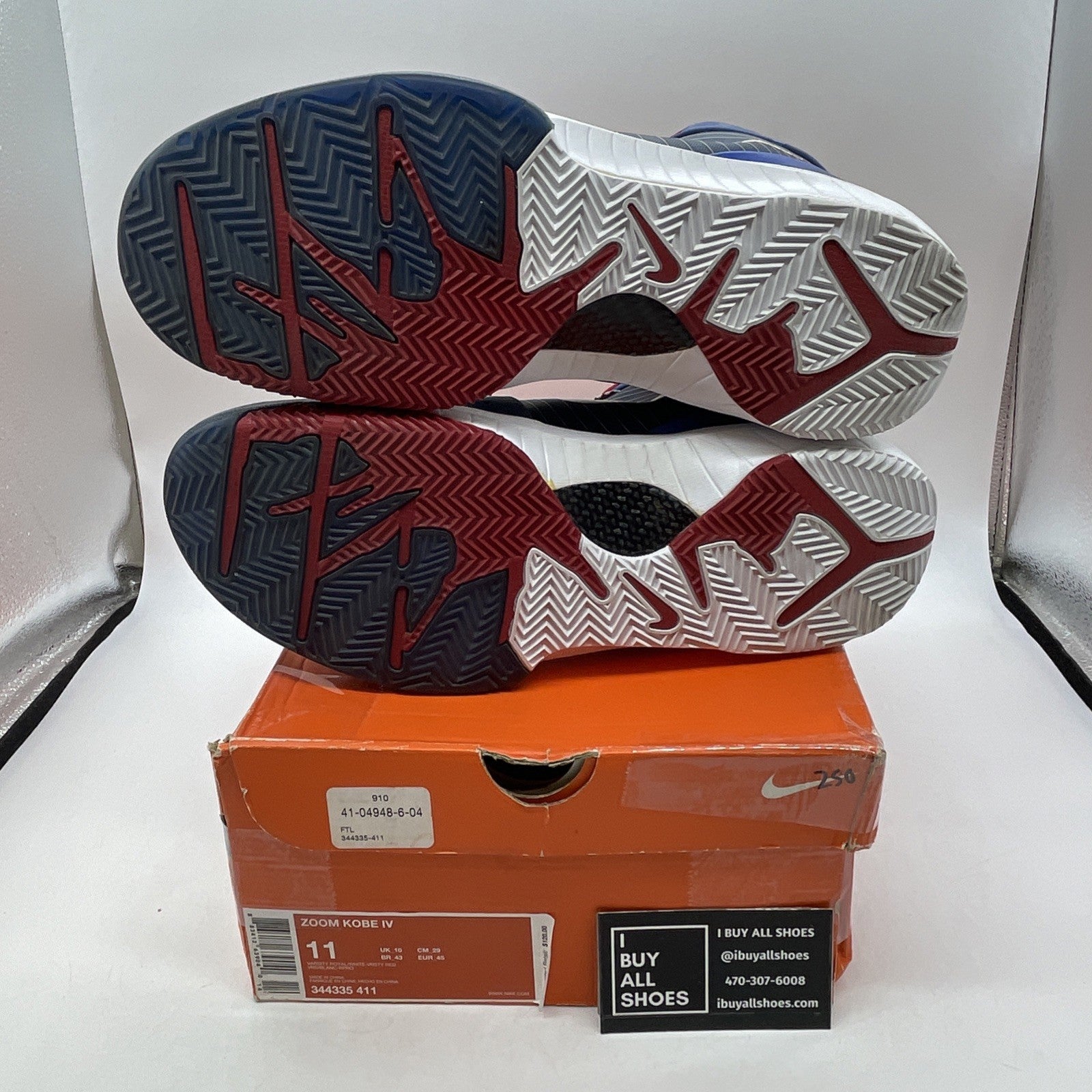 Size 11 - Nike Zoom Kobe 4 2009 Philly (344335-411)
