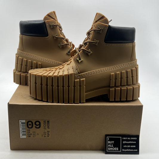 Size 9 - MSCHF 2x4 Timberland Boots Big Red Boots