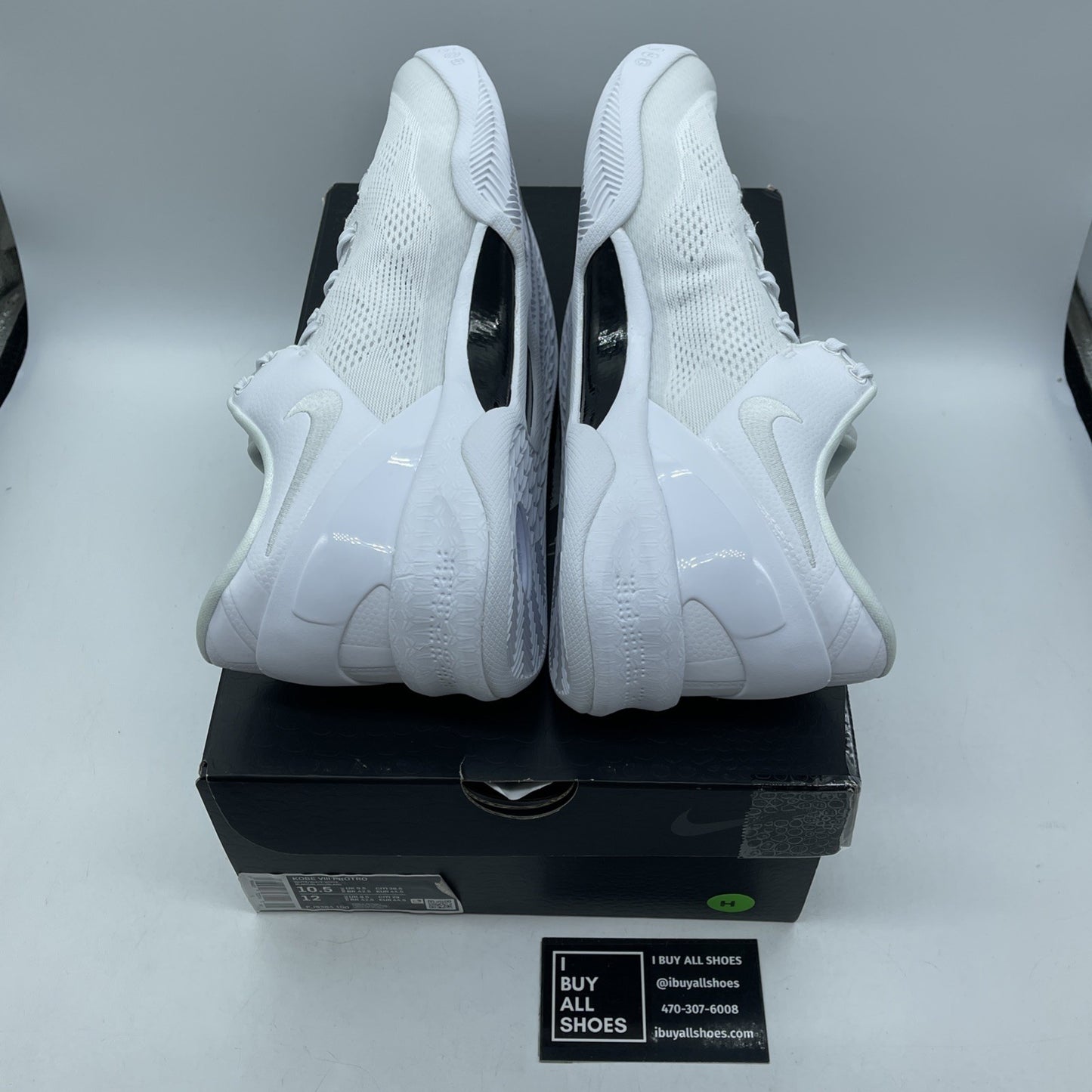 Size 10.5 - Nike Kobe 8 Protro Low Halo White Suede (FJ9364-100)