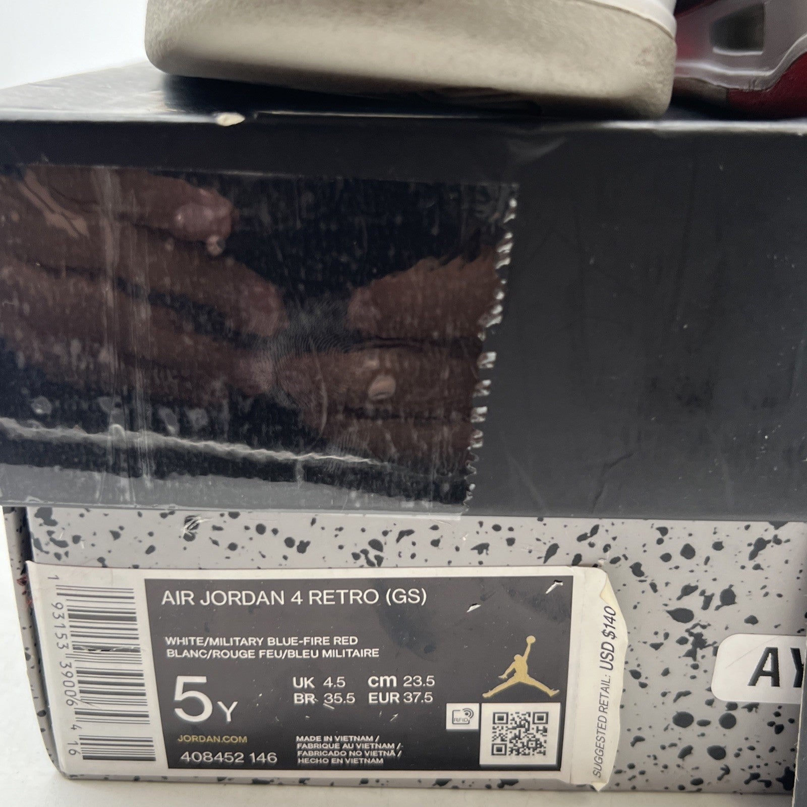 Size 5Y- Air Jordan 4 Retro SE Mid What The 4 (408452-146)