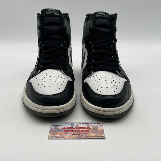Size 12 -Air Jordan 1 Retro OG High Best Hand in the Game -Clay Green 555088-135
