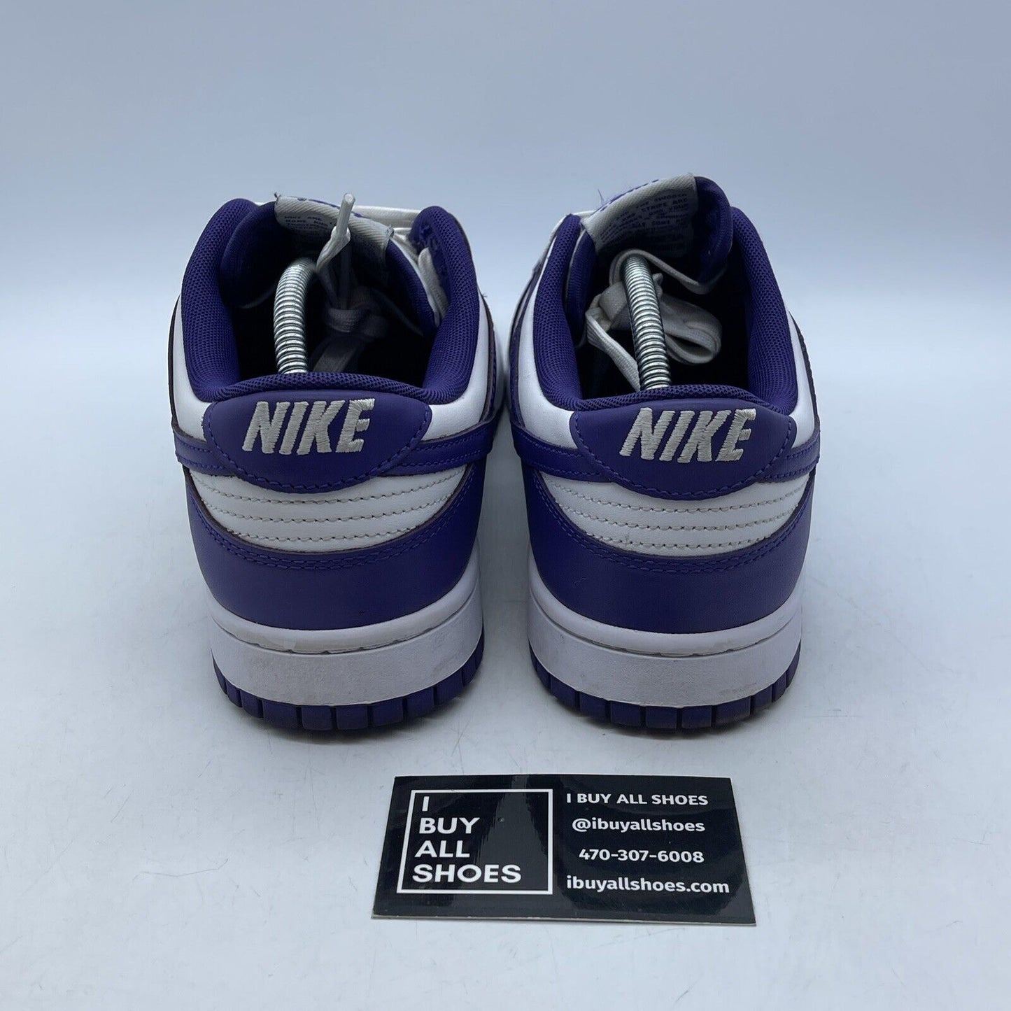 Size 10.5 - Nike Dunk Low Retro Court Purple 2.0 White Leather Suede DD1391-104
