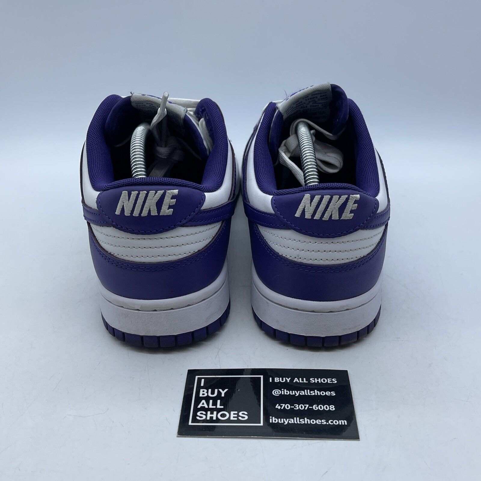 Size 10.5 - Nike Dunk Low Retro Court Purple 2.0 White Leather Suede DD1391-104