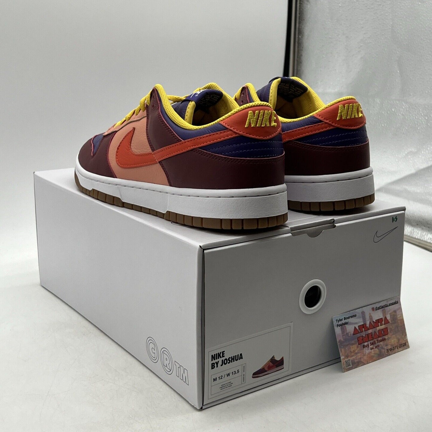 Size 12 - Nike Dunk Low Nike By You Id "Multi Color" (FN0569-900)