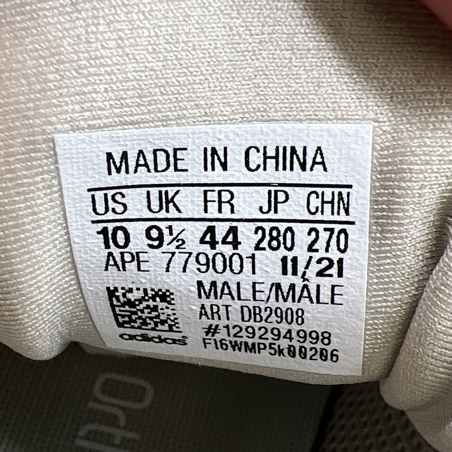 Size 10 - adidas Yeezy 500 Blush (DB2908)
