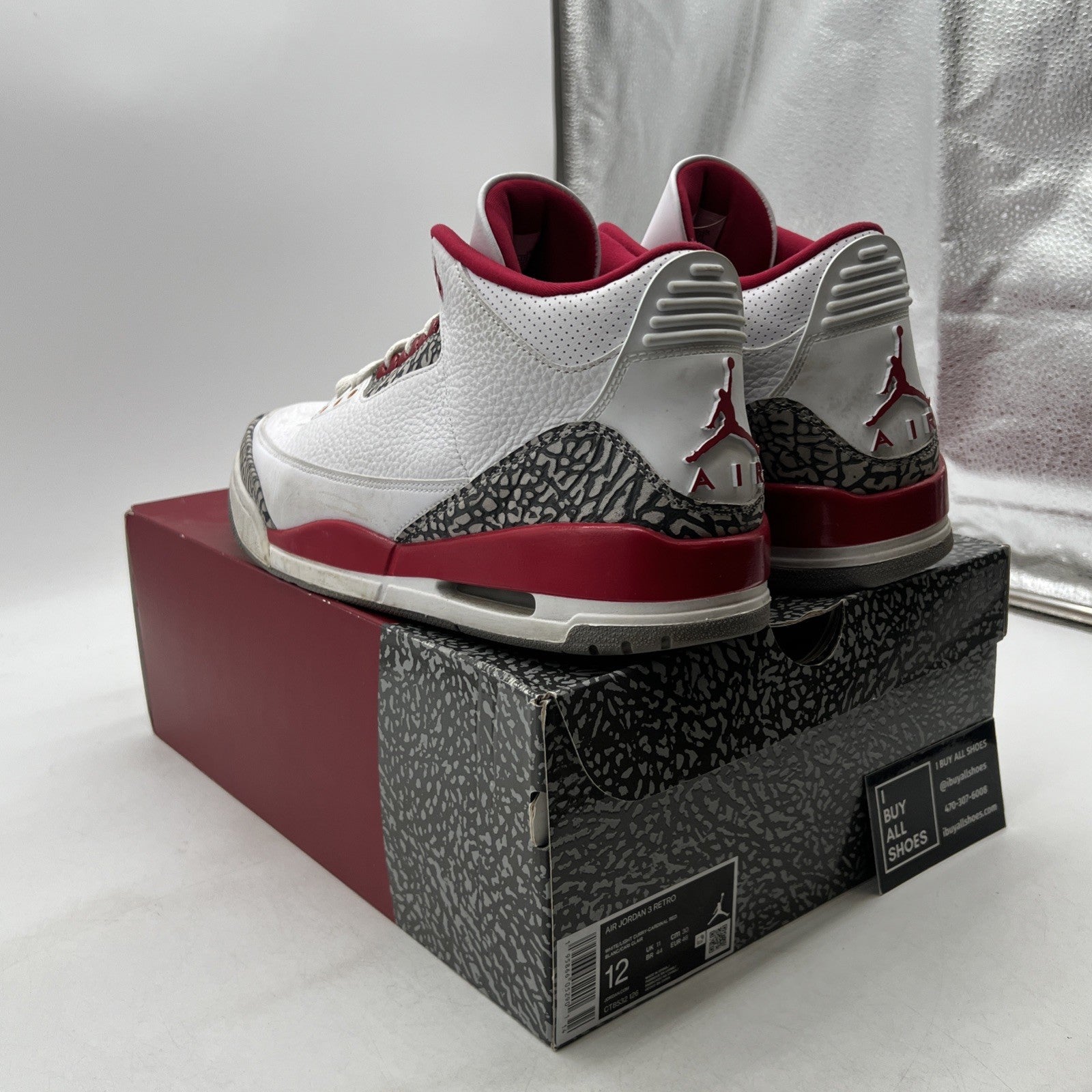 Size 12 - Air Jordan 3 Retro Mid Cardinal Red (CT8532-126)