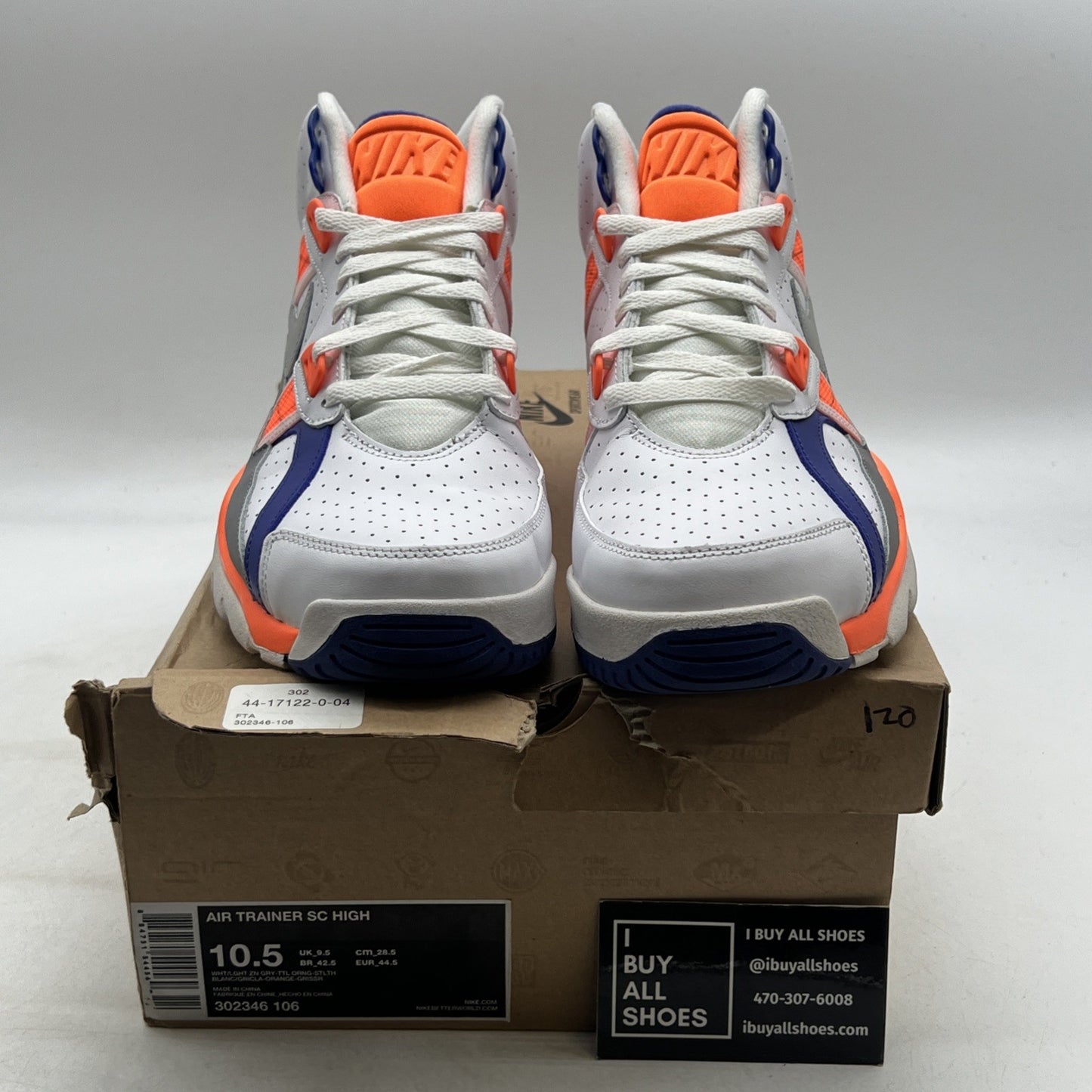 Size 10.5 - Nike Air Trainer SC Bo Jackson (302346-106)