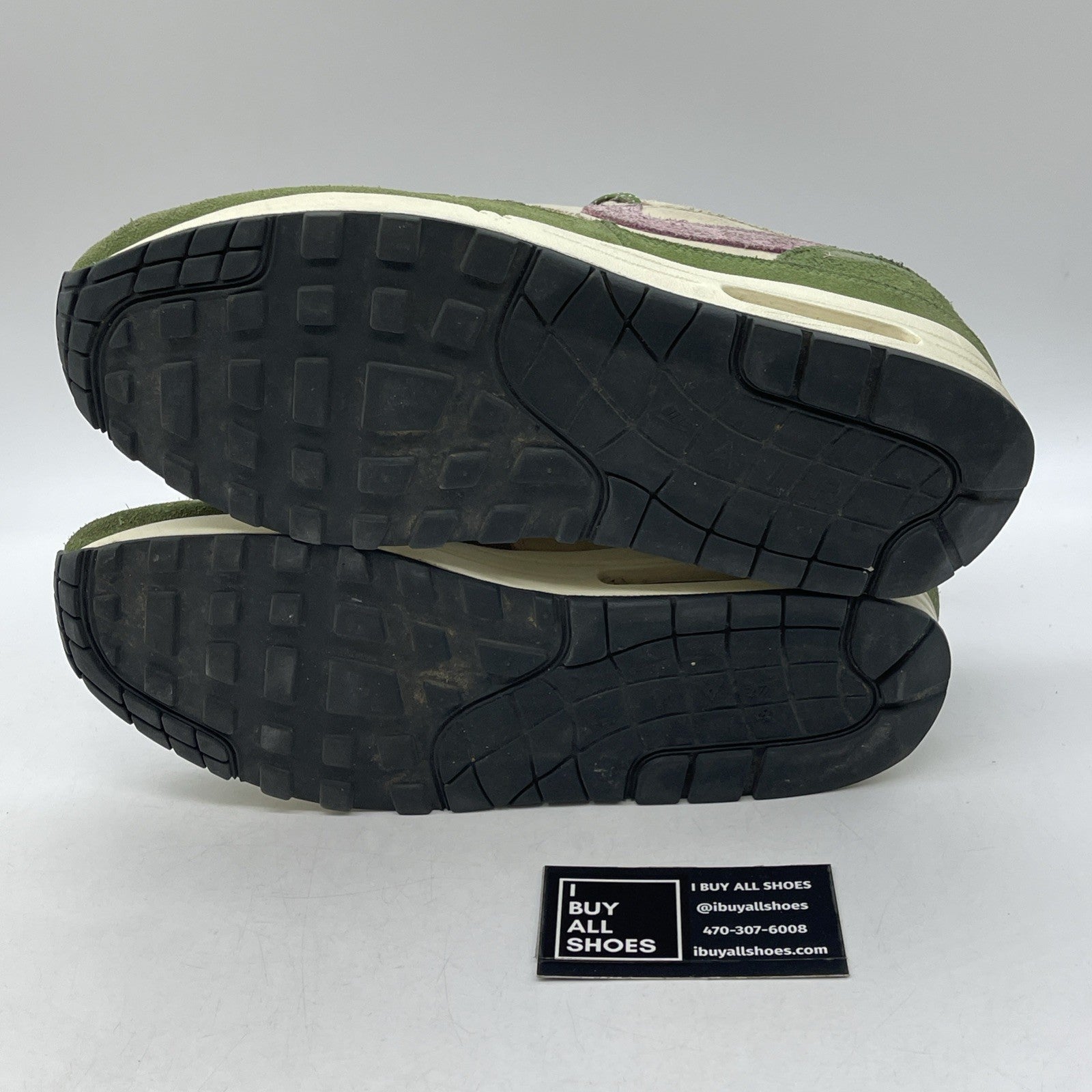 Size 9 - Nike Air Max 1 NH Treeline Green Pink Brown Suede (DR9773-300)